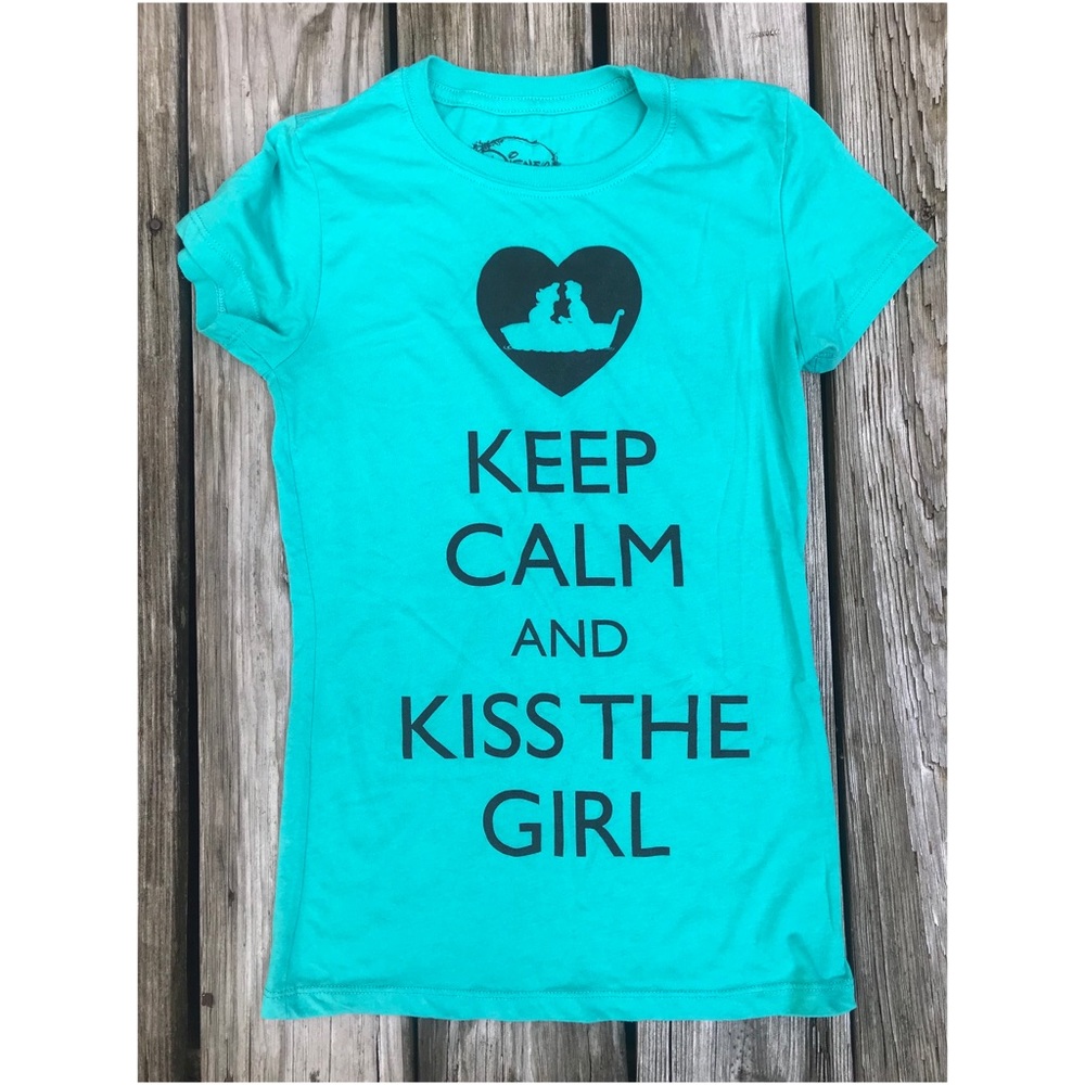 Disney’s The Little Mermaid “kiss the girl” tshirt
